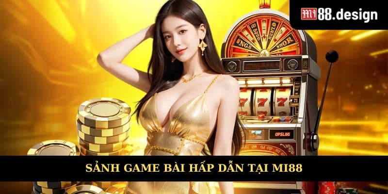 Sảnh game bài cực kỳ hấp dẫn